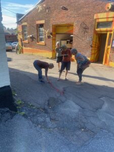 Red Sand Project Participatory Art Installation for Human Trafficking and Exploitation Awareness 